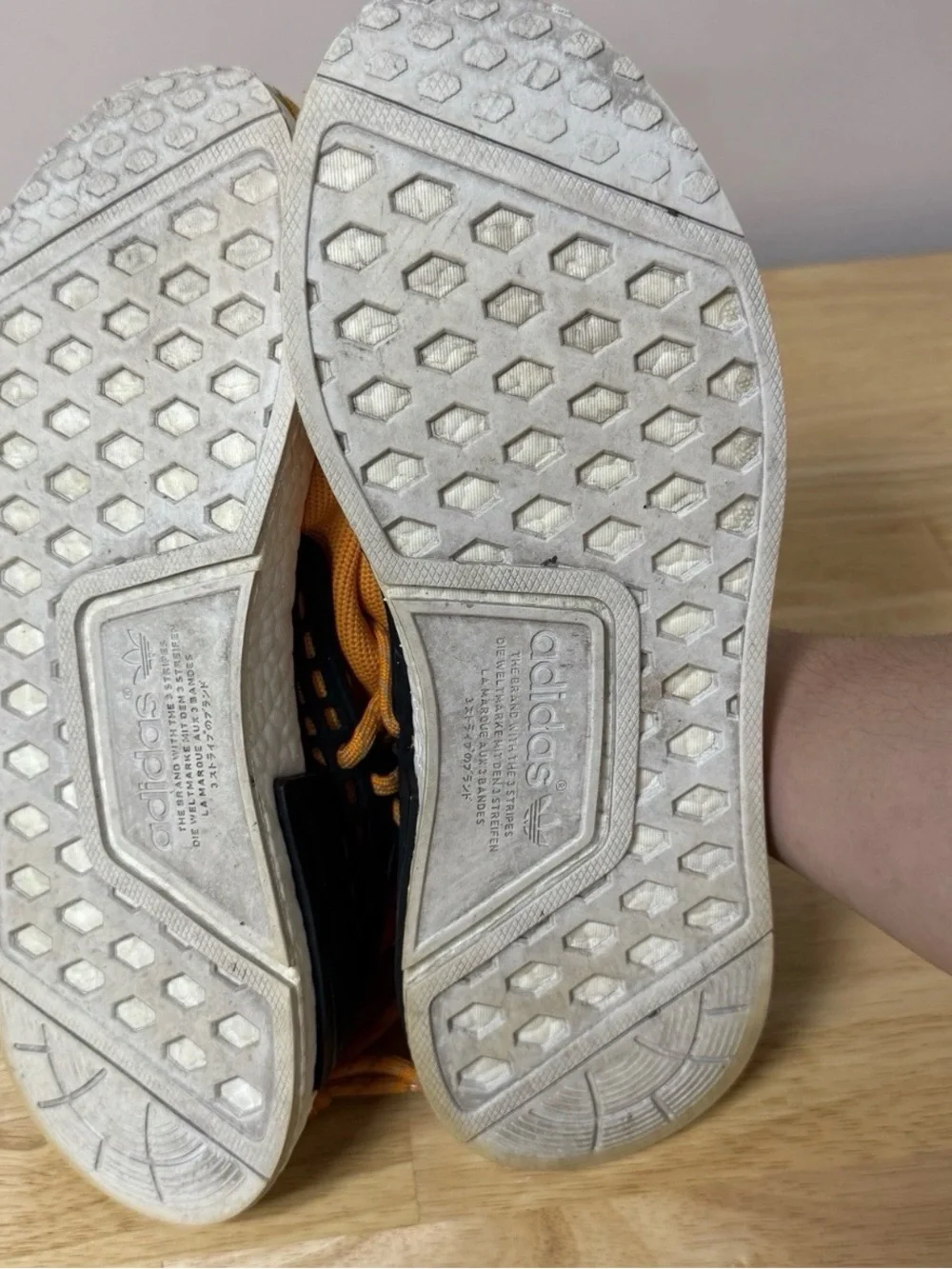 Adidas x Pharrell NMD R1 Human Race Tangerine